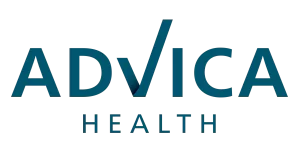 A Simple, Clean Logo of Advica Health, Representing the Brand Identity in a Transparent Format.