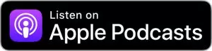 Apple Podcasts listen badge for US/UK markets.