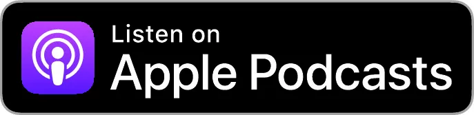 Apple Podcasts listen badge for US/UK markets.