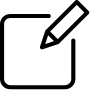 Icon of a Pen, Symbolizing Documentation